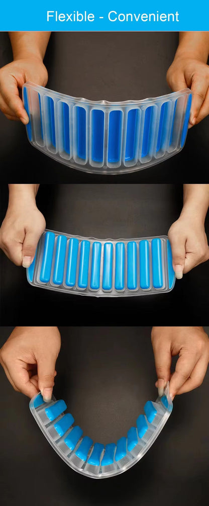 ChillMaster 3-Pack Silicone Pop-Up Ice Trays